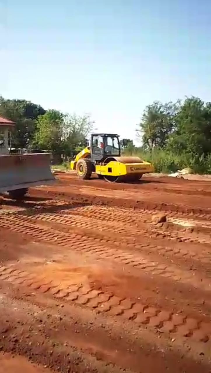 Pavement of Lorry Park at Bole Phase II - View 3